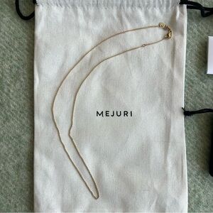 Mejuri Gold Vermeil 20 to 22 inch simple chain